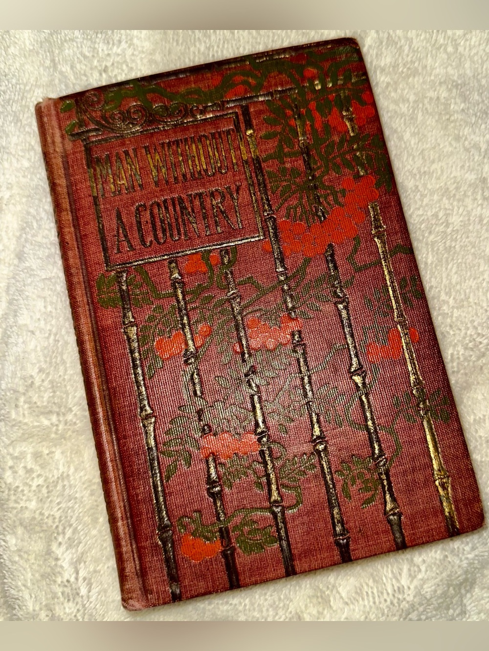 Antique The Man Without a Country 1897 Edward Everett Hale H.M. Caldwell Co